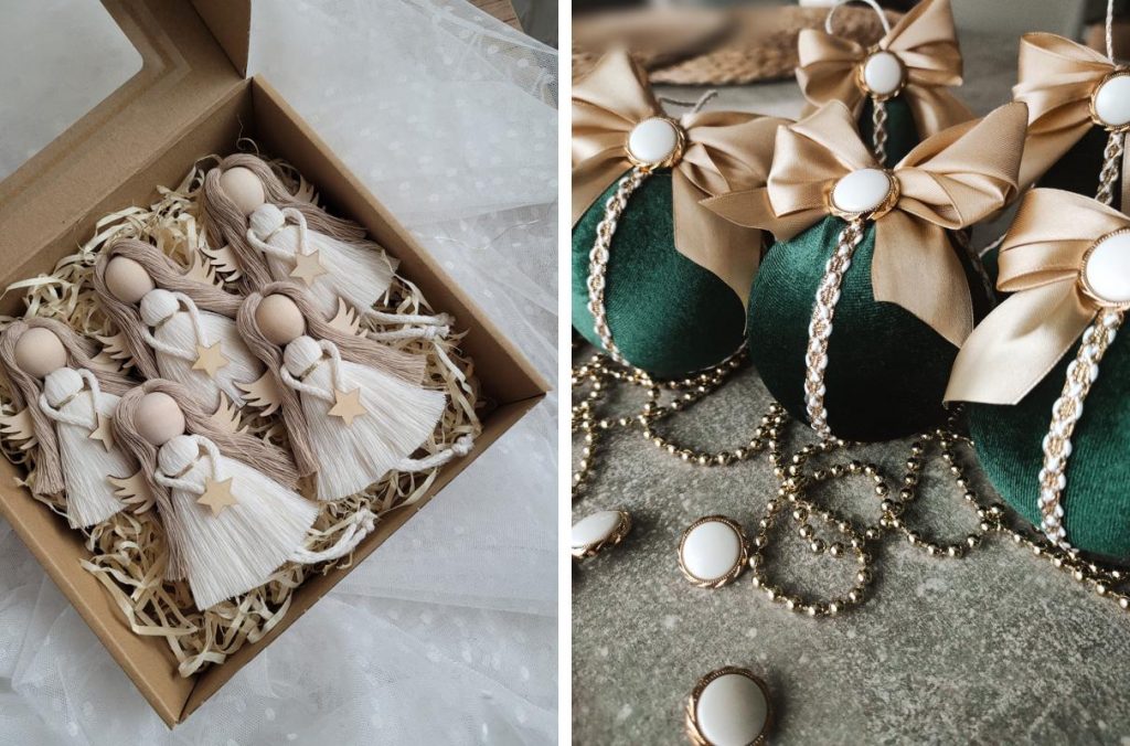 Bombki choinkowe glamour