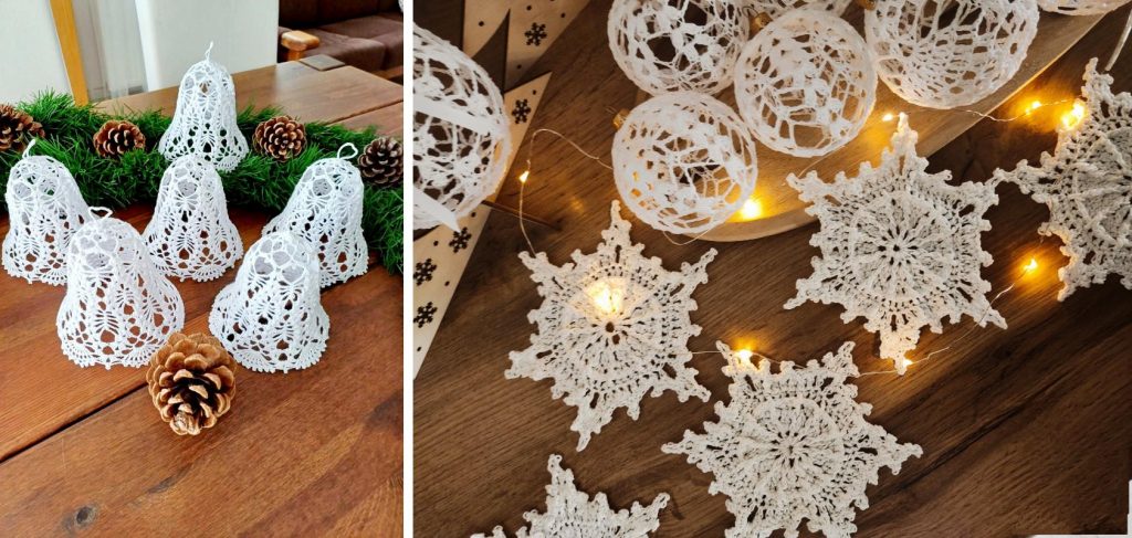 Szydełkowe ozdoby świąteczne
