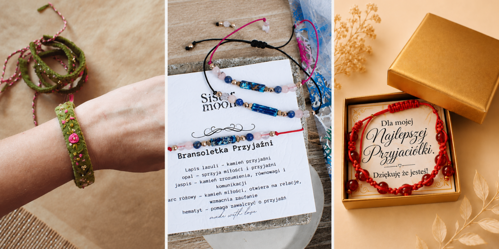 Bransoletka handmade dla przyjaciółki