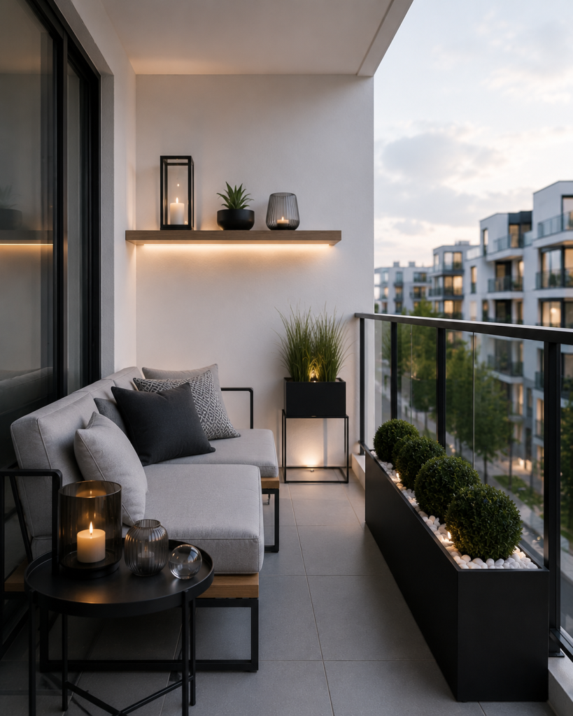 Balkon nowoczesny