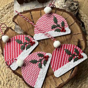 017,bileciki-zawieszki do prezentów mikołajowych