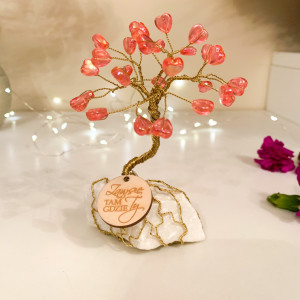 1DRZEWKO SZCZĘŚCIA życia prezent na Walentynki