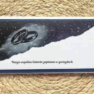 343,kartka na ślub -historia zapisana w gwiazdach