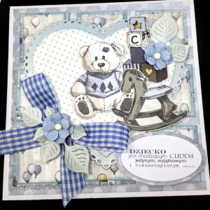 395,Kartka na narodziny,urodziny,chrzest dla chłopca