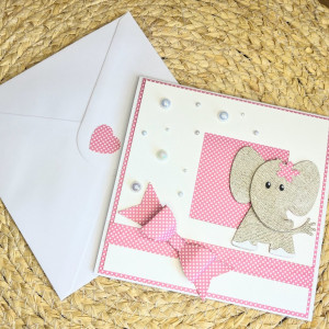 404,kartka na urodziny, narodziny lub roczek dla dziewczynki