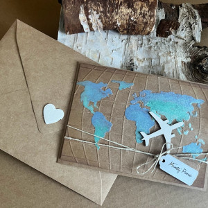 406,kartka na ślub w szczęśliwą podróż