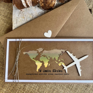 429,kartka na ślub w szczęśliwą podróż