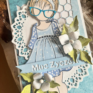 440,kartka na urodziny/imieniny dla dziewczynki