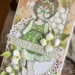 441,kartka na urodziny/imieniny dla dziewczynki