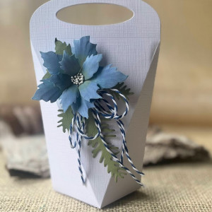 447,pudełeczko na prezent świąteczny ,mikołajkowy