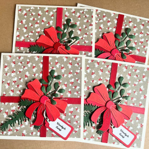 452,Boże Narodzenie - zestaw 4 kartek