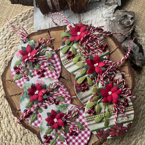 460,bileciki-zawieszki do prezentów mikołajkowych