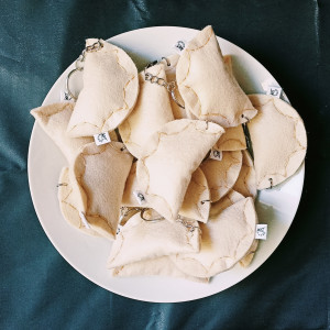 50 breloków pierożków dla Pani Weroniki