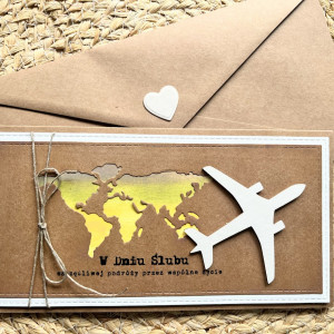 564,kartka na ślub w szczęśliwą podróż