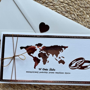 565,z biletem na wspólną podróż - kartka na ślub