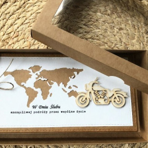 598,Kartka na ślub w szczęśliwą podróż