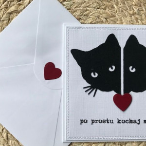 635,walentynka-kartka walentynkowa z kotami