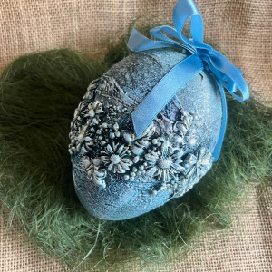 685,jajo ,pisanka w kwiatach