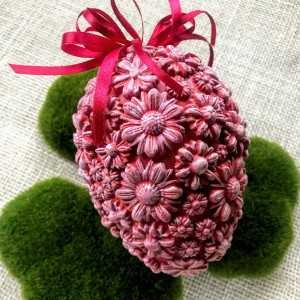 689,jajo ,pisanka w kwiatach