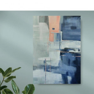 Abstrakcja 6-obraz akrylowy 100/70 cm