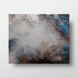 Abstrakcja-obraz akrylowy 50x60 cm.