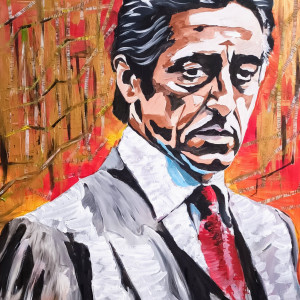 Al Pacino Don Corleone 60x80 cm
