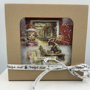 Album harmonijkowy „Magia świąt”, upominek na Boże Narodzenie