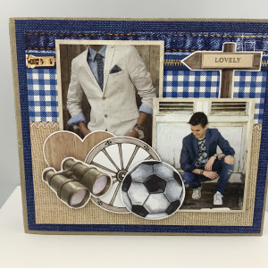 Album męski na różne okazje, personalizacja