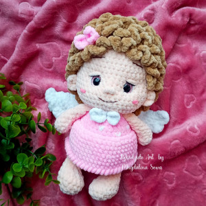 Anioł, Aniołek na szydełku, Lalka