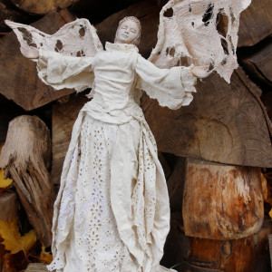 Anioł z Powertexu – unikatowe rękodzieło