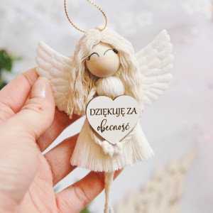 Aniołek podziękowanie dla gości - prezent | Podziękowanie za przybycie