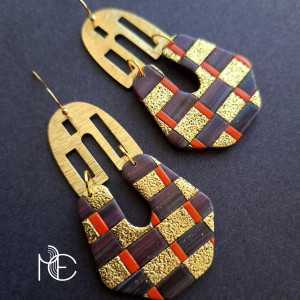 artDeco no2 - kolczyki