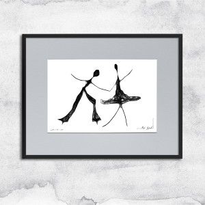 Autorska grafika nr 102