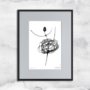 Autorska grafika nr 90