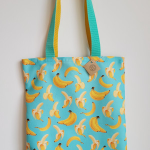 Bananowa torba zakupowa