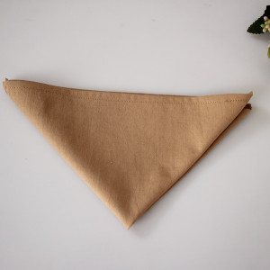 Bawełniana matowa poszetka wypustka butonierka karlmel