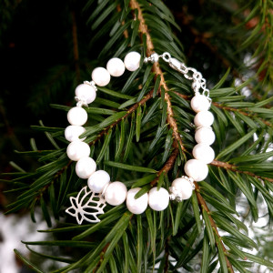 BIEL LOTOSU w srebrze