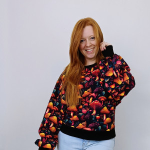 Bluza damska LOVA Grzyby leśne