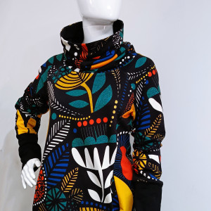 Bluza damska z kominem  AFRYKA