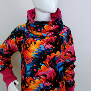 Bluza damska z kominem  EKSPRESJA