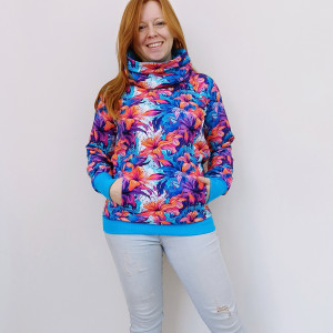 Bluza damska z kominem LILIE