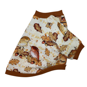 Bluza dla psa z raglanowym rękawem rozmiar L