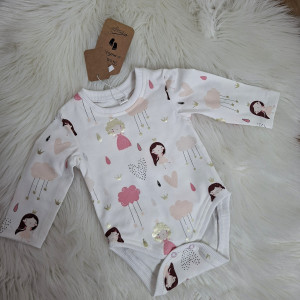 Body dla dziewczynki wzór księżniczki