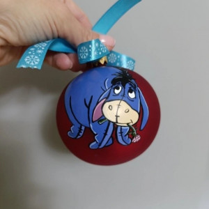 Bombka szklana Kłapouchy Kubuś Puchatek