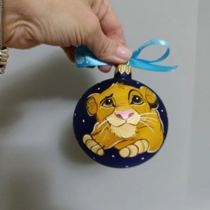 Bombka szklana Simba Król Lew