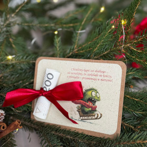 Bon mikołajkowy na prezent świąteczny