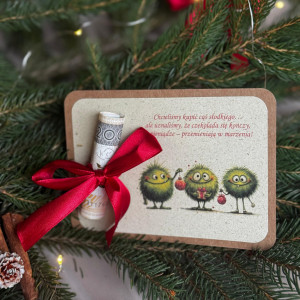 Bon podarunkowy świąteczny na mikołaja