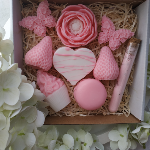 Box  truskawka i  wanilia