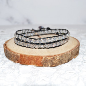 Bransoletka ala kryształowa