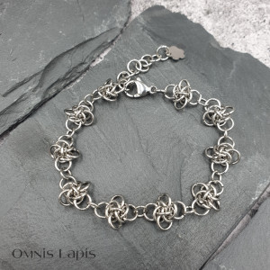 Bransoletka chainmaille - Persefona